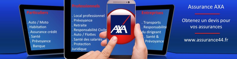 Agence AXA Nantes Saint nazaire auto, habitation moto, sante, PNO, Banque