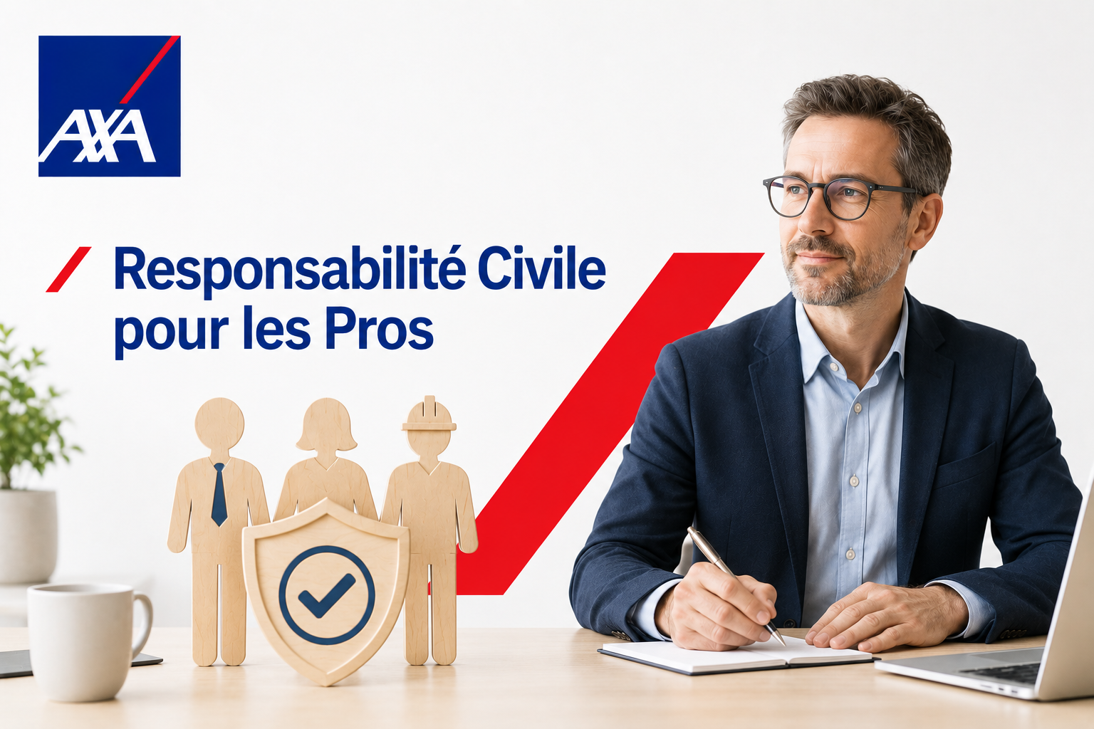 Professionnel de santé libéral couvert par une assurance RC médicale AXA