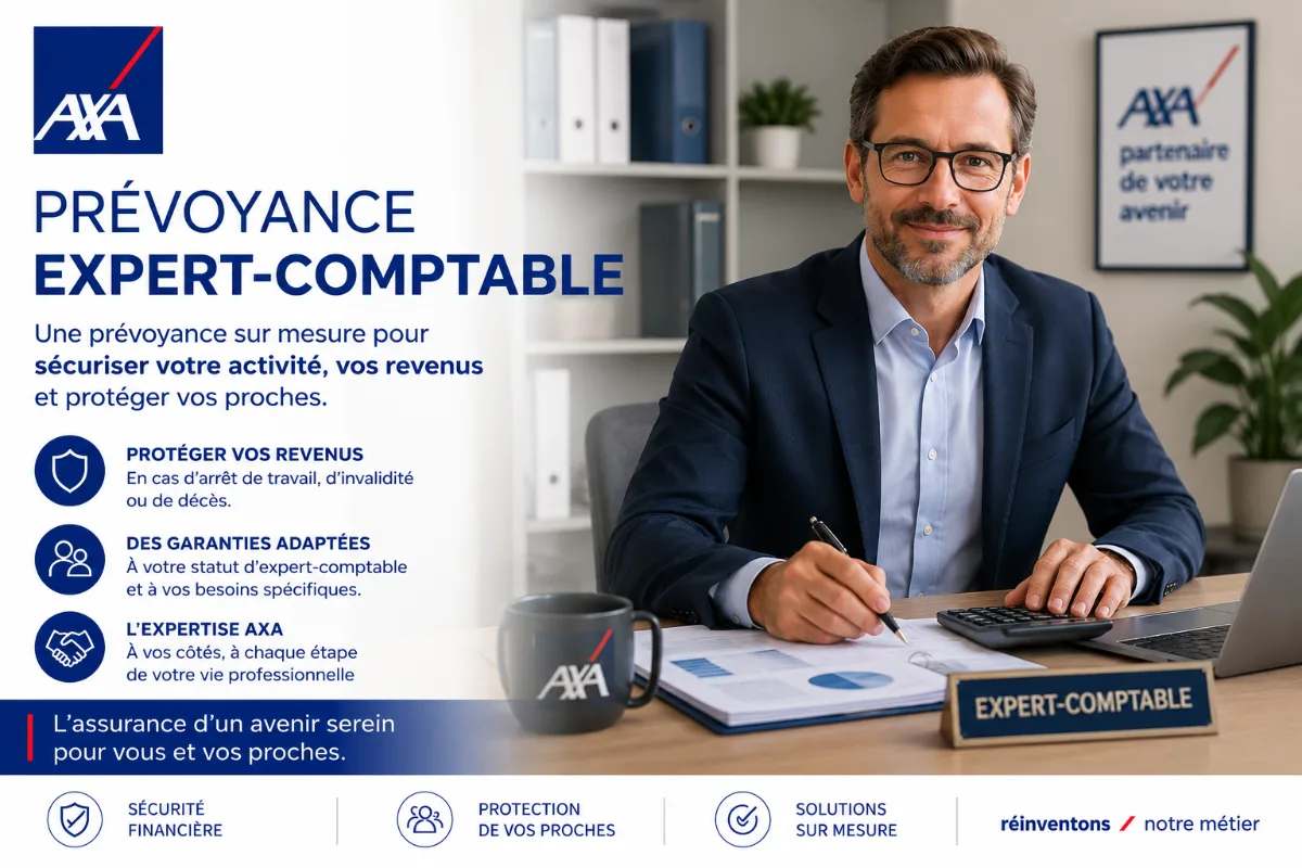 expert comptable protégé en cas d'arrêt de travail par une prévoyance axa agipi