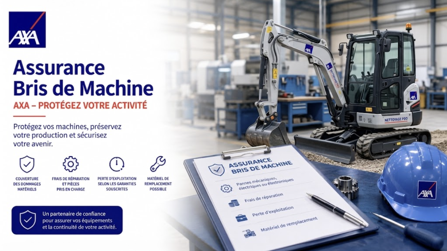 assurance bris de machine mini pelle