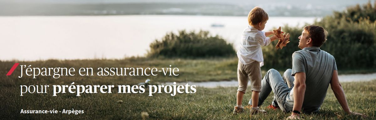 J'épargne en assurance-vie pour préparer mes projets — contrat Arpèges AXA