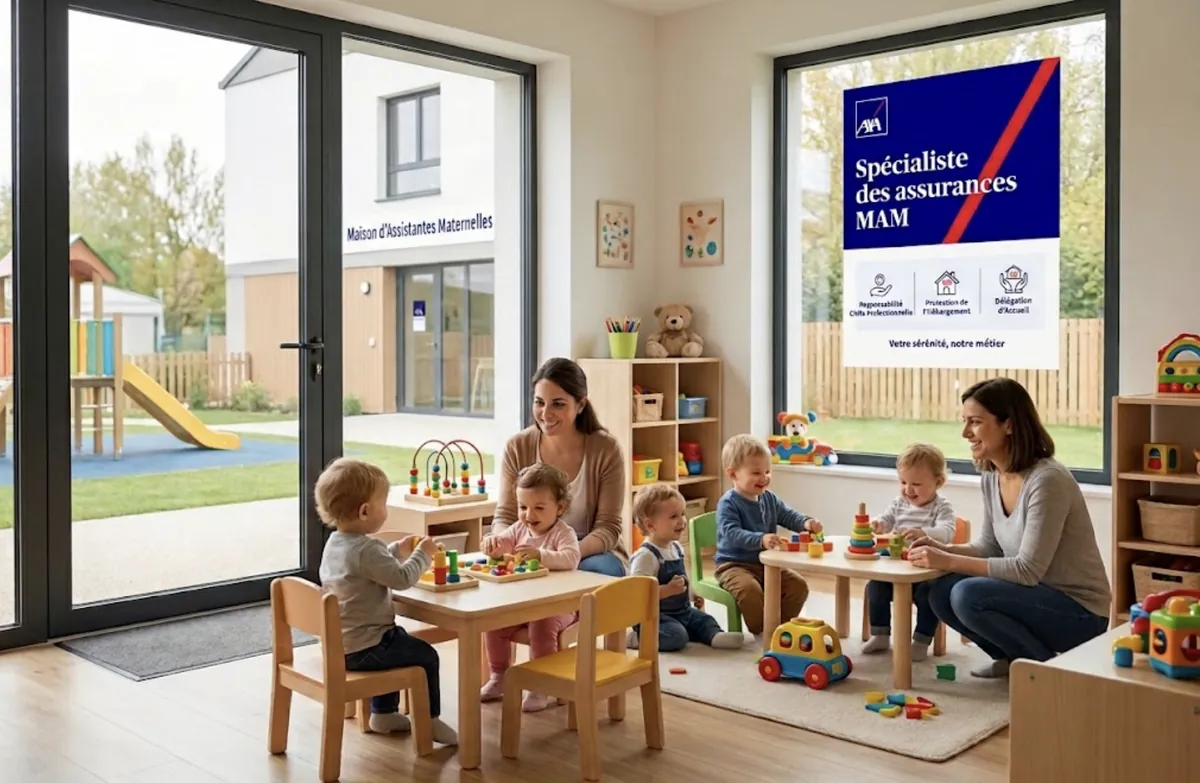 MAM assurée par axa avec délégation s'accueil